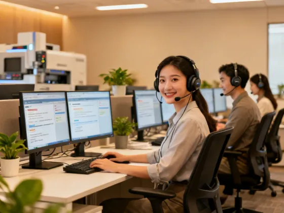 Thunder Laser customer support team